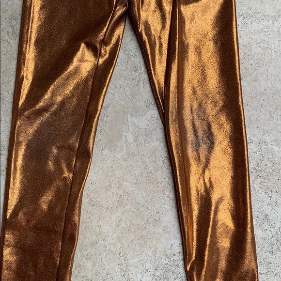 DETAILS DANCEWEAR leggings glittery bronze color - Picture 6 of 7